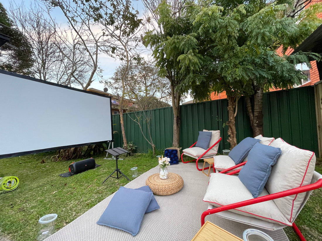 Outdoor Cinema Setup in Sydney